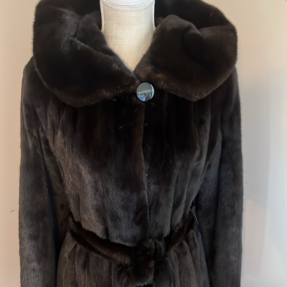 Authentic Blackglama American Legend Mink Fur Coat Size: EU 40; US 8 - Picture 3 of 16